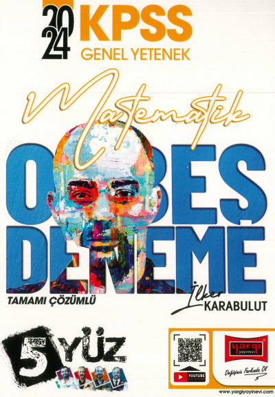 MATEMATİK 15 DENEME TAMAMI ÇÖZÜMLÜ (5 YÜZ SERİSİ) Fotokopi.SHOP - Öğrencilerin Marketi!