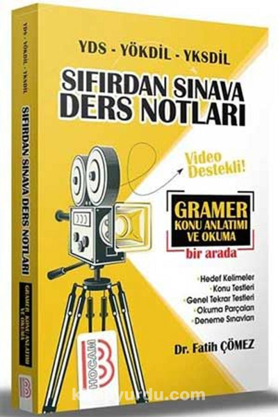 YDS YÖKDİL YKSDİL Sıfırdan Sınava Ders Notları