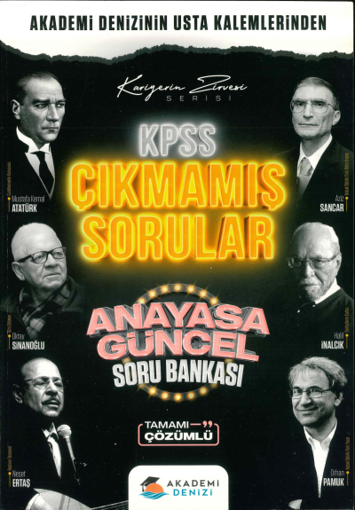 ÇIKMAMIŞ SORULAR ANAYASA GÜNCEL SORU BANKASI TAMAMI ÇÖZÜMLÜ