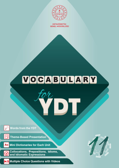 Vocabulary For YDT Fotokopi.SHOP - Öğrencilerin Marketi!