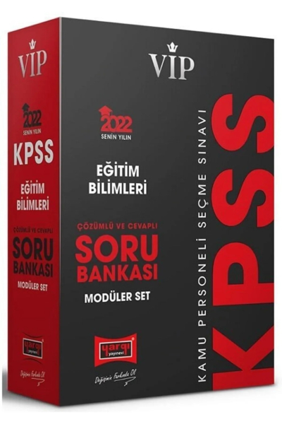 2022 VİP KPSS ÖĞRETİM YÖNTEM VE TEKNİKLERİ SORU BANKASI