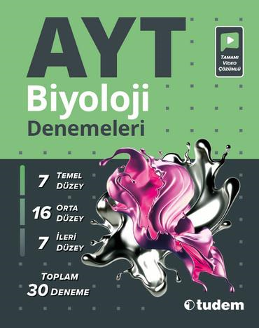 AYT Biyoloji Denemeleri 30 Deneme Video Çözümlü