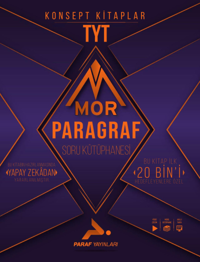 TYT Mor Paragraf Soru Kütüphanesi PRF Paraf Yayınları