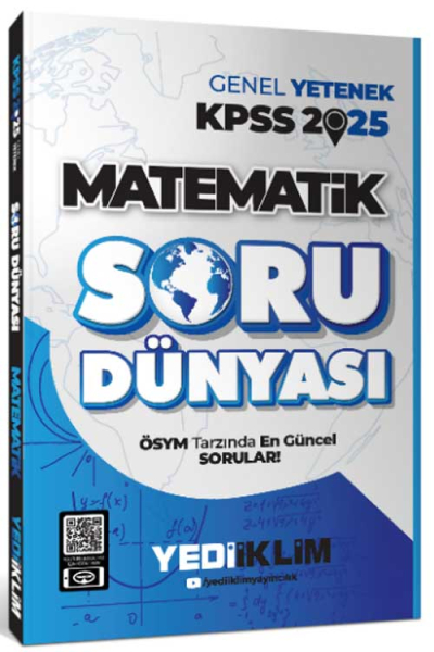 2025 Genel Kültür Matematik Soru Dünyası Yediiklim Yayınları Fotokopi.SHOP - Öğrencilerin Marketi!