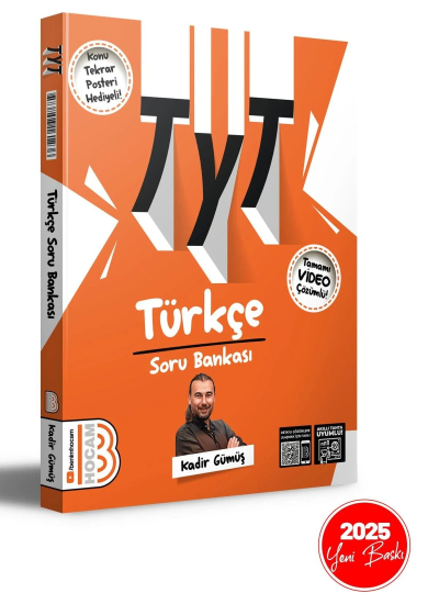 2025 TYT Türkçe Tamamı Video Çözümlü Soru Bankası Benim Hocam Yayınları