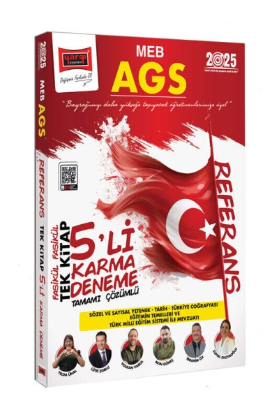 MEB AGS Referans Fasikül Fasikül Tek Kitap 5 Karma Deneme Yargı Yayınları