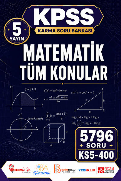 MATEMATİK TÜM KONULAR 5 Yayın 5796 Soru