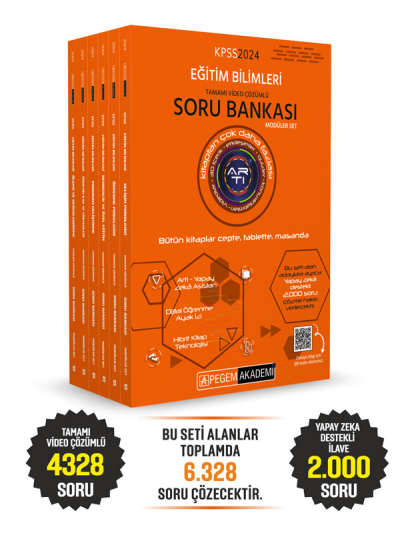 Öğretim İlke ve Yöntemleri Tamamı Video Çözümlü Soru Bankası Modüler Set
