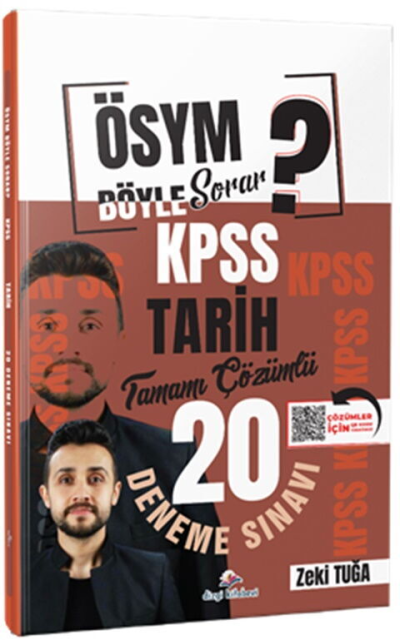 ÖSYM Böyle Sorar 2026 KPSS Tarih Tamamı PDF Çözümlü 20 Deneme Sınavı Dizgi Kitap