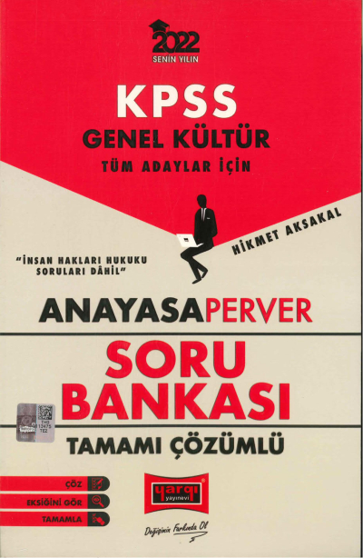 ANAYASA PERVER TAMAMI ÇÖZÜMLÜ SORU BANKASI