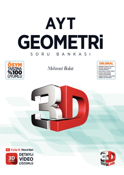 3D AYT Geometri Soru Bankası