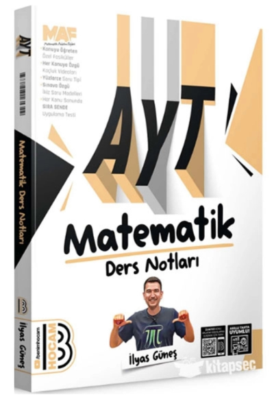 AYT Matematik Video Destekli Konu Anlatımı Benim Hocam Yayınları Fotokopi.SHOP - Öğrencilerin Marketi!