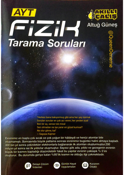 Altuğ Güneş AYT Fizik Deneme