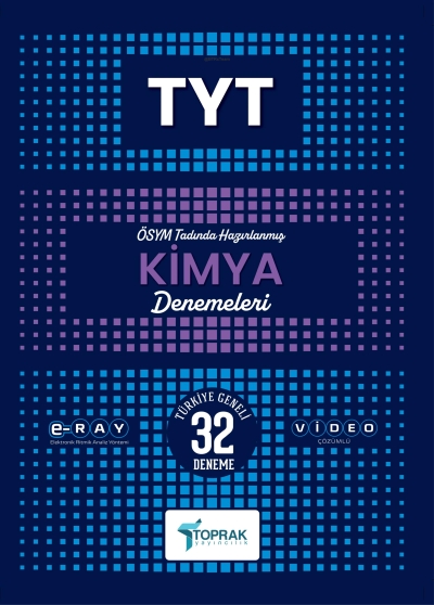 TYT Kimya 32 li Deneme Kitabı Toprak Yayıncılık