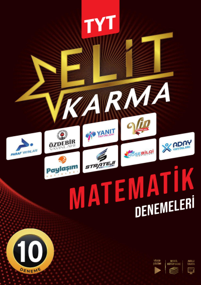 TYT Matematik Elit Karma 10 Deneme Video Çözümlü Paraf Yayınları Fotokopi.SHOP - Öğrencilerin Marketi!