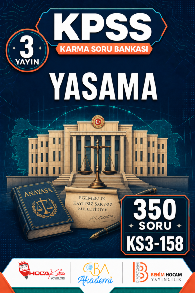 Yasama 3 Yayın 350 Soru (Benim Hocam - CBA - Hoca Kafası Yayınları)