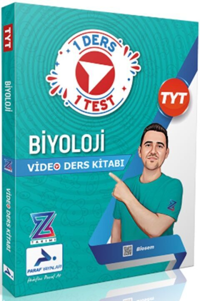 Biosem Paraf Z Takımı TYT Biyoloji Video Ders Anlatım Kitabı Prf Paraf Yayınları Fotokopi.SHOP - Öğrencilerin Marketi!