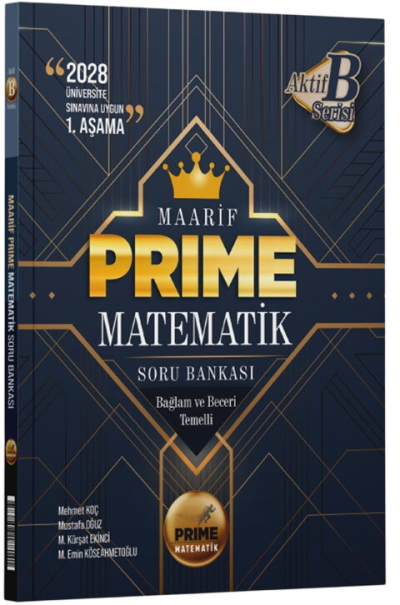 2028 TYT Maarif Prime Matematik Soru Bankası Aktif Öğrenme