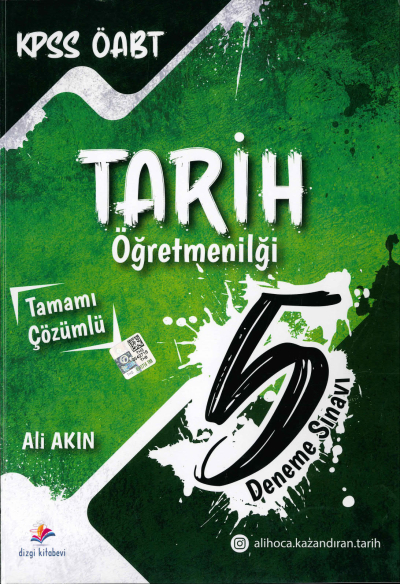 ÖABT TARİH TAMAMI ÇÖZÜMLÜ 5 DENEME Fotokopi.SHOP - Öğrencilerin Marketi!