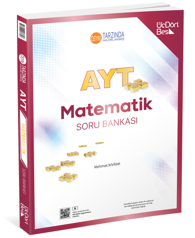 2025 AYT Matematik Soru Bankası Üç Dört Beş Yayınları