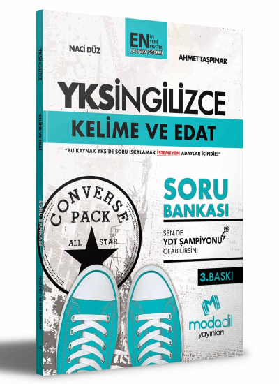 YKS İngilizce Kelime ve Edat Soru Bankası Modadil Yayınları
