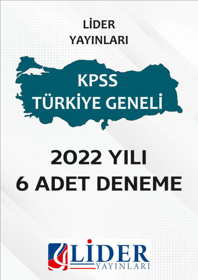 LİDER 6 ADET DENEME