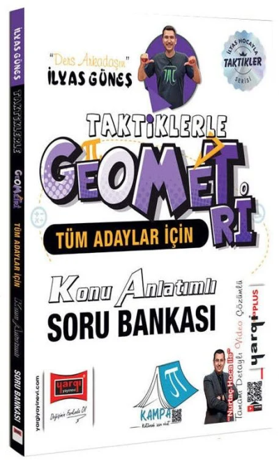 Tüm Adaylar İçin Taktiklerle Geometri Konu Anlatımlı Soru Bankası Yargı Yayınları İlyas Güneş