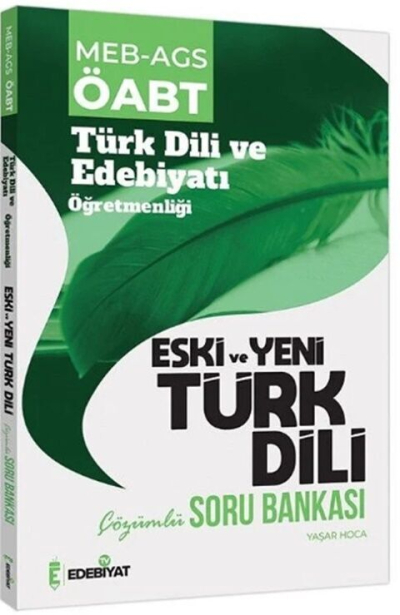 ÖABT Türk Dili Edebiyatı Eski ve Yeni Türk Dili Soru Bankası Edebiyat TV Yayınları
