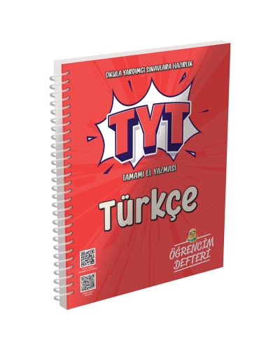 TYT Türkçe Öğrencim Defteri Murat Yayınları