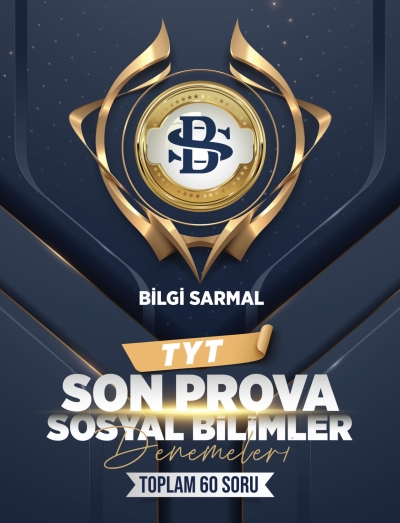 TYT Sosyal Bilimler 60 Deneme Son Prova Bilgi Sarmal Yayınları