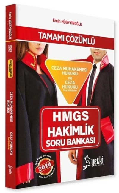 Hakimlik Ceza Muhakemesi Hukuku ve Ceza Hukuku Özel Hükümler Soru Bankası Yetki Yayıncılık