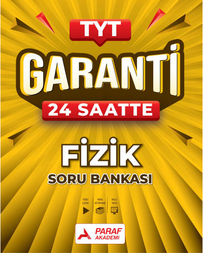 TYT Garanti 24 Saatte Fizik Soru Bankası Paraf Akademi Fotokopi.SHOP - Öğrencilerin Marketi!