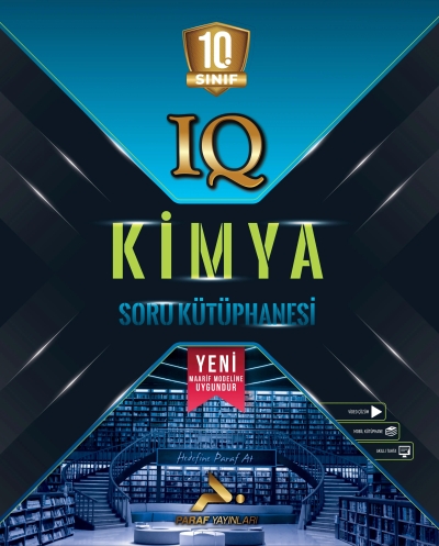 10. Sınıf Kimya Soru Kütüphanesi Paraf Yayınları