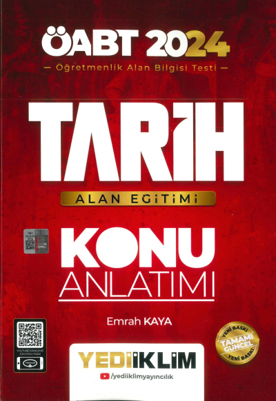 ÖABT TARİH ALAN EĞİTİMİ KONU ANLATIMI Fotokopi.SHOP - Öğrencilerin Marketi!