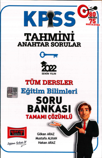 TAHMİN SORULAR EĞİTİM BİLİMLERİ TÜM DERSLER SORU BANKASI ÇÖZÜMLÜ Fotokopi.SHOP - Öğrencilerin Marketi!