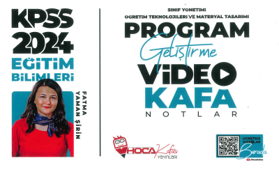 PROGRAM GELİŞTİRME VİDEO KAFA NOTLAR