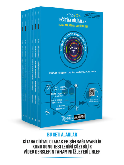 2024 KPSS Eğitim Bilimleri Konu Anlatımlı Modüler Set PROGRAM GELİŞTİRME SINIF YÖN. MATERYAL TAS.
