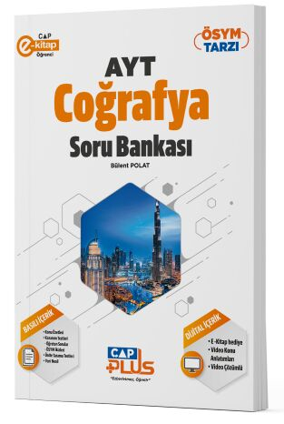 AYT Coğrafya Plus Soru Bankası Çap Yayınları Fotokopi.SHOP - Öğrencilerin Marketi!