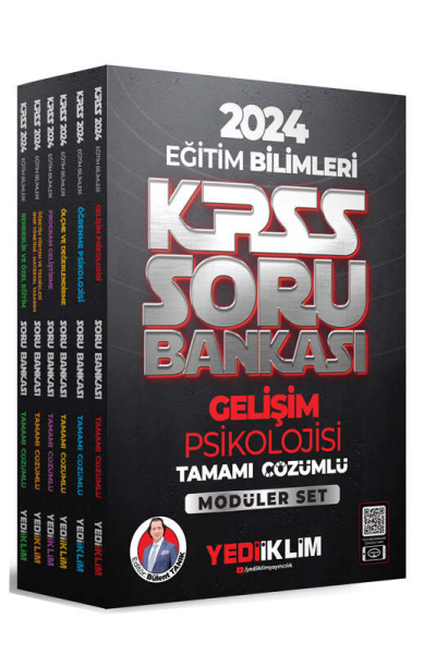 2024 KPSS Eğitim Bilimleri Tamamı Çözümlü Soru Bankası Modüler Set ÖĞRENME PSİKOLOJİSİ