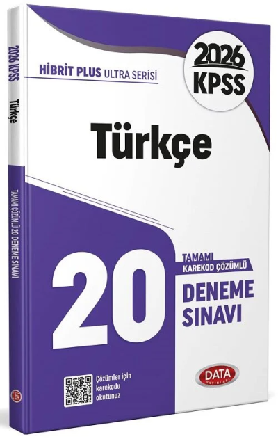 2026 KPSS Ultra Serisi Türkçe 20 Deneme Sınavı Data Yayınları Fotokopi.SHOP - Öğrencilerin Marketi!