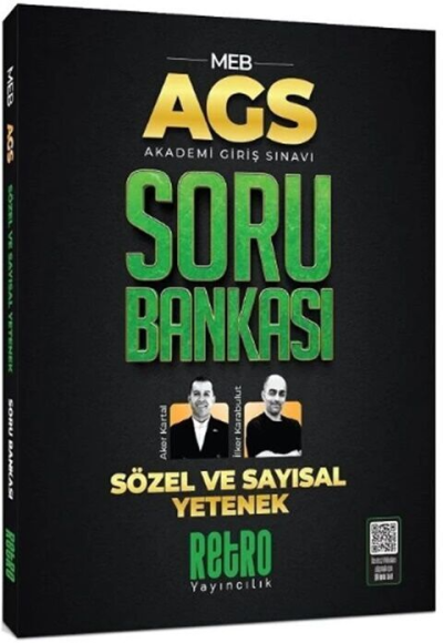 2025 MEB AGS Sözel Sayısal Yetenek Soru Bankası Retro Yayıncılık Fotokopi.SHOP - Öğrencilerin Marketi!