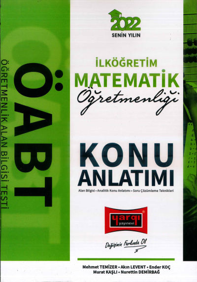 İLKÖĞRETİM MATEMATİK ÖĞRETMENLİĞİ KONU ANLATIMI