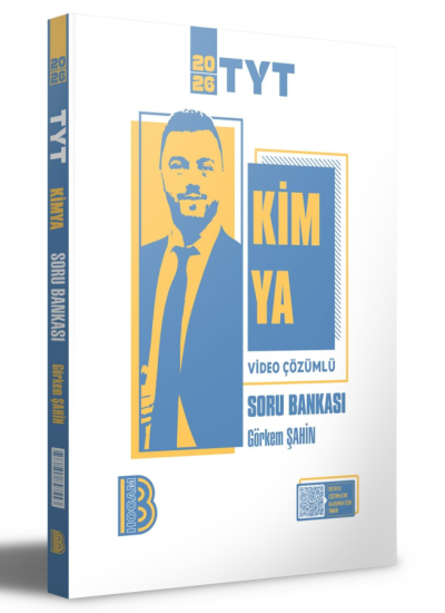 2026 TYT Kimya Soru Bankası Benim Hocam Yayınları