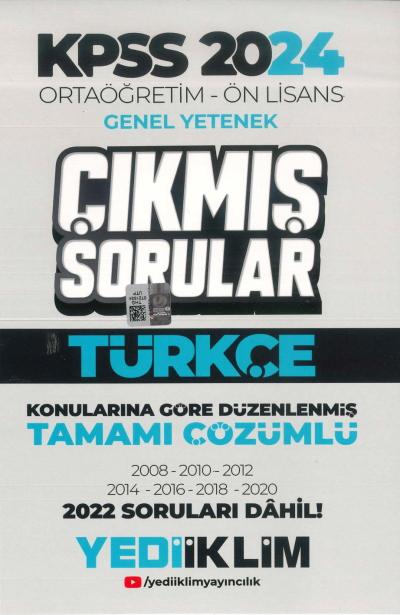 TÜRKÇE ÇIKMIŞ SORULAR 2008-2022 DAHİL TAMAMI ÇÖZÜMLÜ