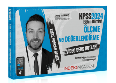 ÖLÇME VE DEĞERLENDİRME VİDEO DERS NOTLARI