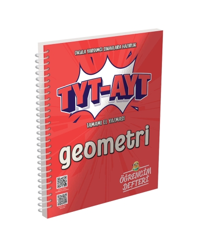 TYT AYT Geometri Öğrencim Defter Murat Yayınları