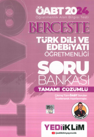 ÖABT TÜRK DİLİ VE EDEBİYATI BERCESTE TAMAMI ÇÖZÜMLÜ SORU BANKASI Fotokopi.SHOP - Öğrencilerin Marketi!