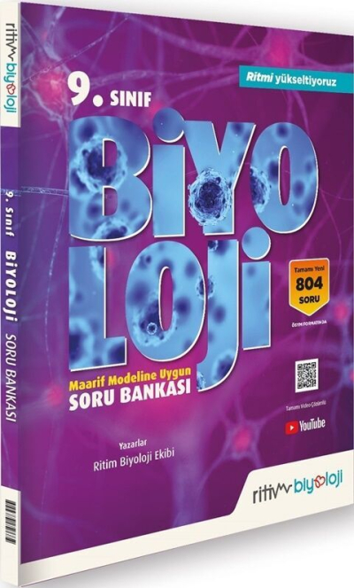 9. Sınıf Biyoloji Soru Bankası Ritim Yayınları
