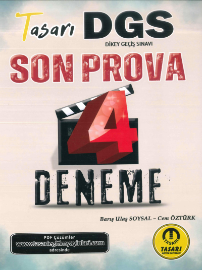 DGS SON PROVA 4 DENEME Fotokopi.SHOP - Öğrencilerin Marketi!