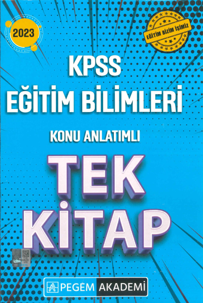 KONU ANLATIMLI TEK KİTAP